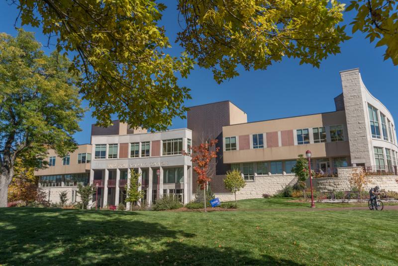 exterior of a library