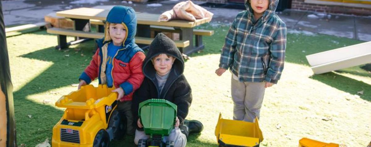 Fisher Kids on Playground